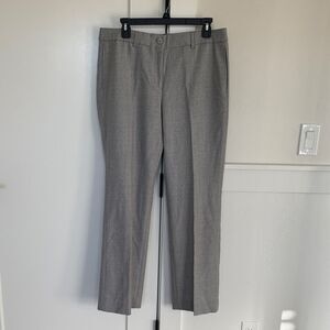 Pendleton Women’s Light Gray Virgin Wool Dress Professional Pants Size 12 PETITE